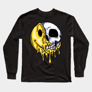SKULL SMILEY Long Sleeve T-Shirt